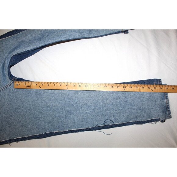 Current Elliott Somera Color Block Denims women's Straight capri jeans Size 27 - Picture 8 of 9